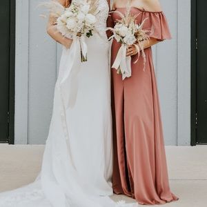 Worn once Azazie Bridesmaid Dress